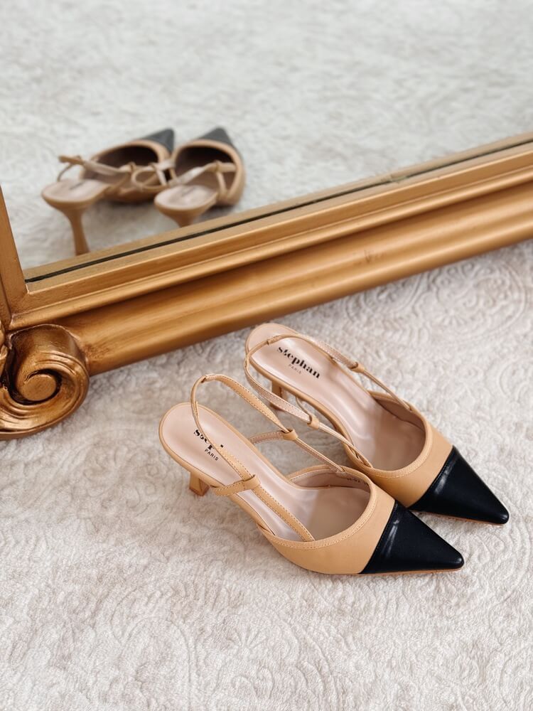 Obcasy Slingback Bonheur The Nude Obcasy Slingback Bonheur The Nude